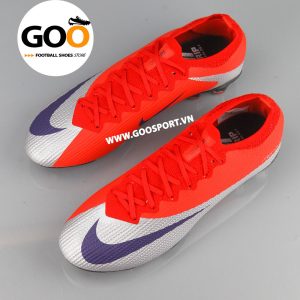 Nike Mercurial Vapor 13 FG đỏ bạc - Giày đá bóng sân cỏ tự nhiên