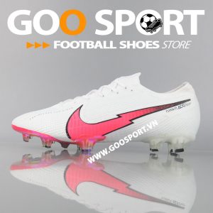 Nike Mercurial Vapor 13 FG trắng đỏ - Giày đá bóng sân cỏ tự nhiên