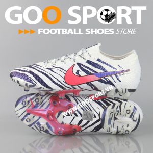 Nike Mercurial Vapor 13 FG trắng sọc - Giày đá bóng sân cỏ tự nhiên