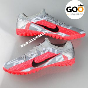 Nike Mercurial Vapor 13 TF xám cam 3D