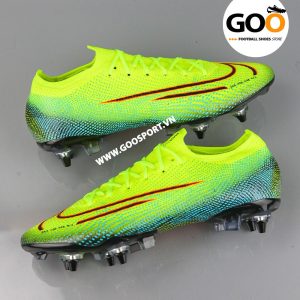 Nike Mercurial Vapor 13 SG dạ quang - Giày đá bóng sân cỏ tự nhiên
