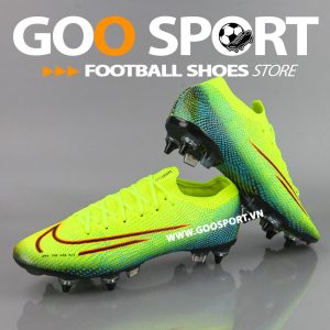 Nike Mercurial Vapor 13 SG dạ quang - Giày đá bóng sân cỏ tự nhiên