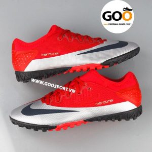 Nike Mercurial Vapor 13 TF đỏ bạc