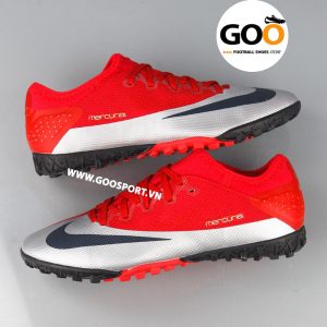 Nike Mercurial Vapor 13 TF đỏ bạc