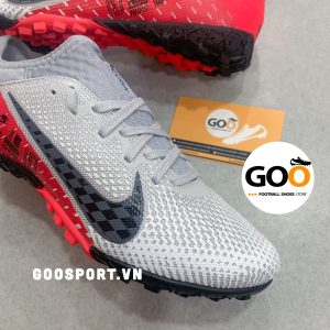 Nike Mercurial Vapor 13 TF racing xám đỏ