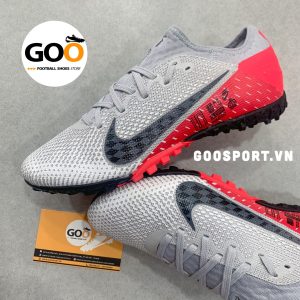 Nike Mercurial Vapor 13 TF racing xám đỏ