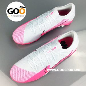 Nike Mercurial Vapor 13 TF tia chớp trắng hồng