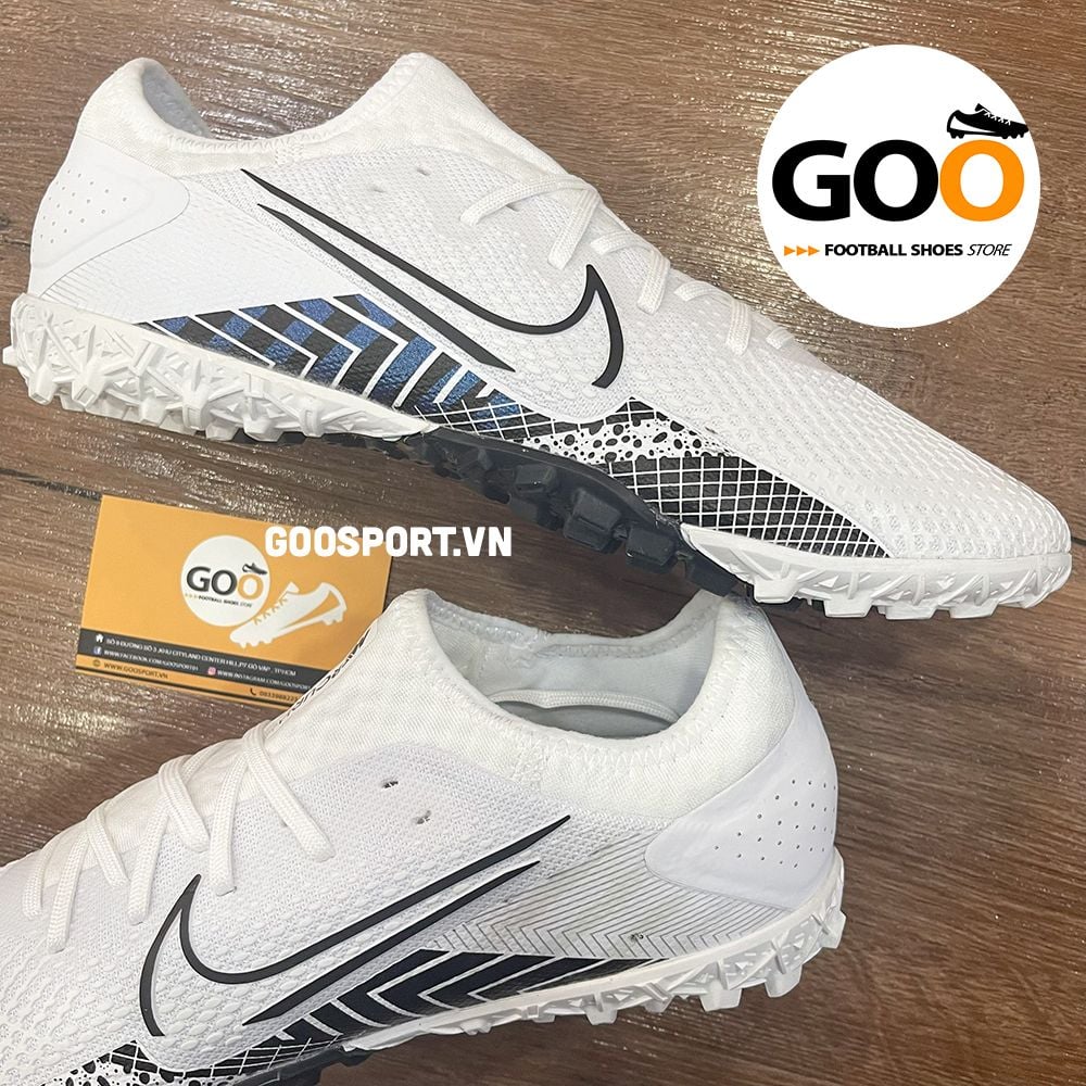 Nike Mercurial Vapor 13 TFtrắng xanh đen