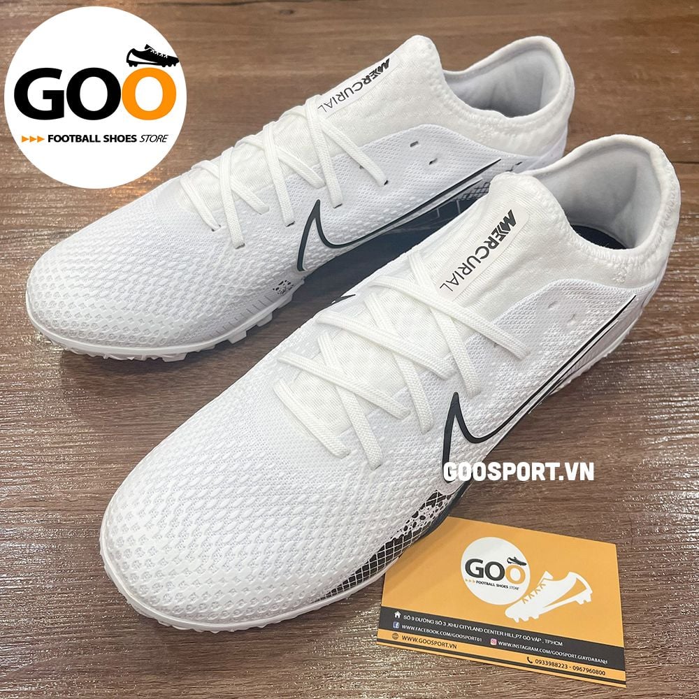 Nike Mercurial Vapor 13 TFtrắng xanh đen
