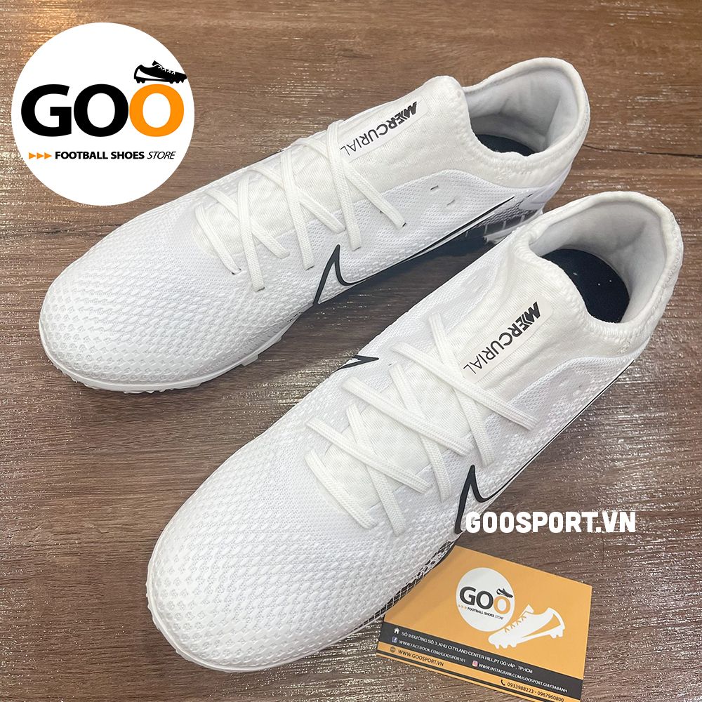 Nike Mercurial Vapor 13 TFtrắng xanh đen