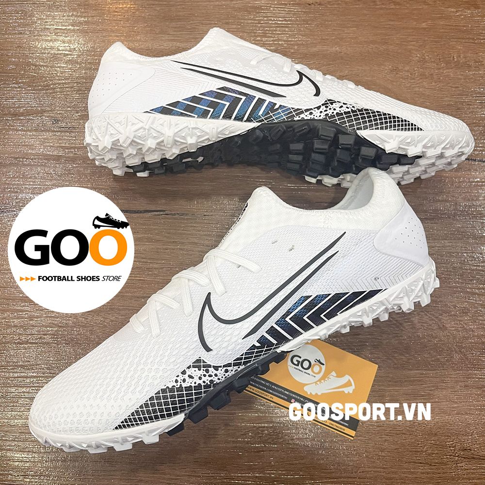 Nike Mercurial Vapor 13 TFtrắng xanh đen