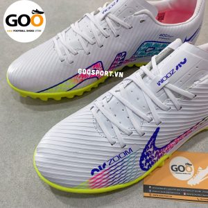 Mercurial Vapor 15 TF cổ rời trắng sọc vàng