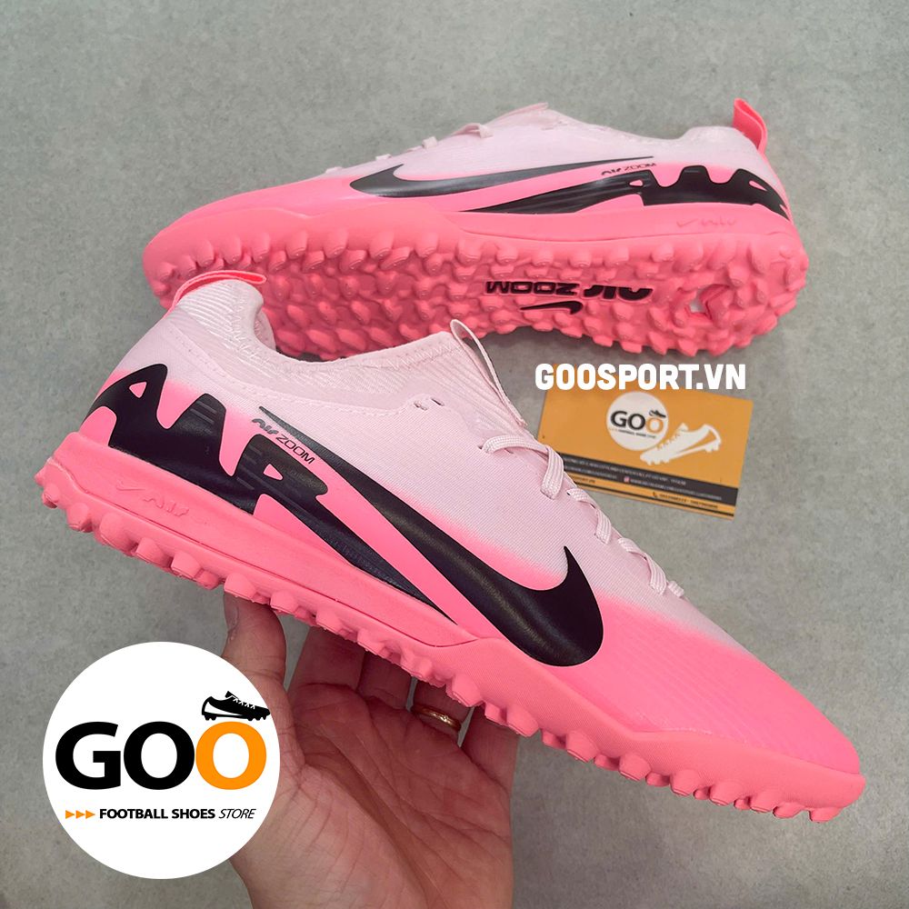 Mercurial Vapor 15 TF hồng sọc đen