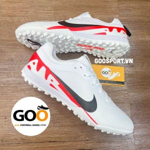 Mercurial Vapor 15 TF trắng gót đỏ