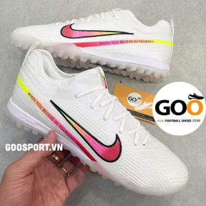 Mercurial Vapor 15 TF trắng sọc hồng