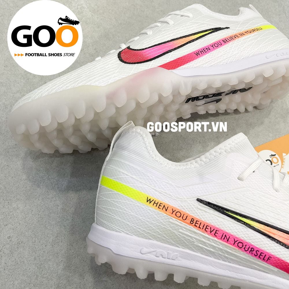 Mercurial Vapor 15 TF trắng sọc hồng