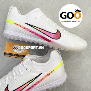 Mercurial Vapor 15 TF trắng sọc hồng