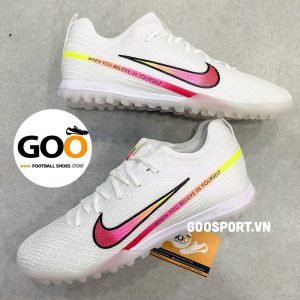 Mercurial Vapor 15 TF trắng sọc hồng