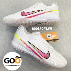 Mercurial Vapor 15 TF trắng sọc hồng