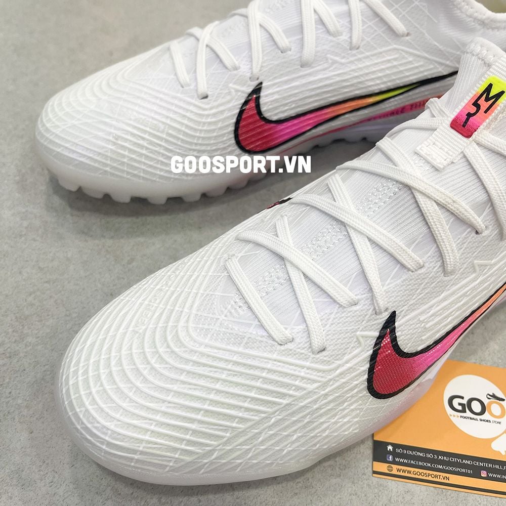 Mercurial Vapor 15 TF trắng sọc hồng