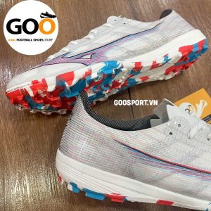 Mizuno Alpha TF trắng sọc đỏ