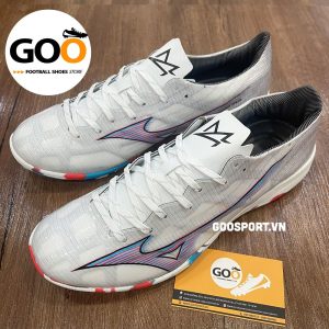 Mizuno Alpha TF trắng sọc đỏ