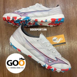 Mizuno Alpha TF trắng sọc đỏ