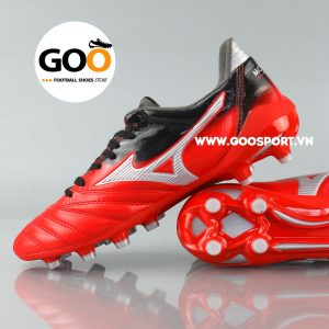 Mizuno FG đỏ - Giày đá bóng sân cỏ tự nhiên