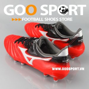 Mizuno FG đỏ - Giày đá bóng sân cỏ tự nhiên