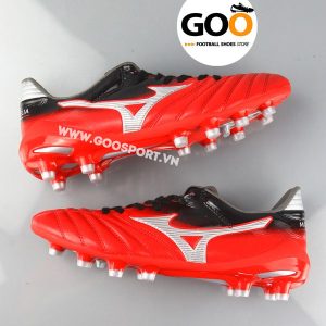 Mizuno FG đỏ - Giày đá bóng sân cỏ tự nhiên