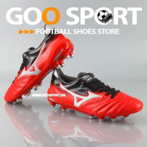 Mizuno FG đỏ - Giày đá bóng sân cỏ tự nhiên