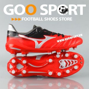 Mizuno FG đỏ - Giày đá bóng sân cỏ tự nhiên