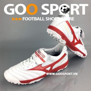 Mizuno Morelia Pro TF trắng đỏ