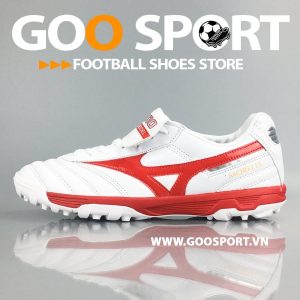 Mizuno Morelia Pro TF trắng đỏ