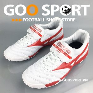 Mizuno Morelia Pro TF trắng đỏ