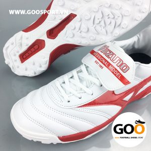 Mizuno Morelia Pro TF trắng đỏ