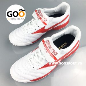Mizuno Morelia Pro TF trắng đỏ