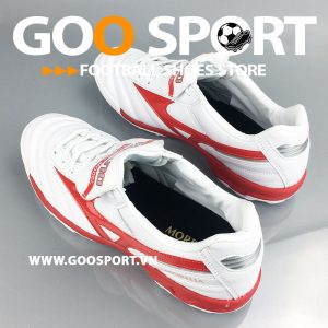 Mizuno Morelia Pro TF trắng đỏ