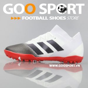 Adidas Nemeziz 18.3 TF trắng mũi đen