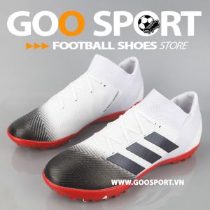 Adidas Nemeziz 18.3 TF trắng mũi đen