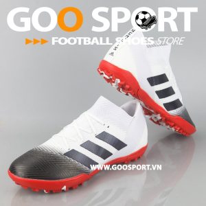 Adidas Nemeziz 18.3 TF trắng mũi đen