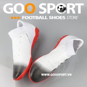 Adidas Nemeziz 18.3 TF trắng mũi đen