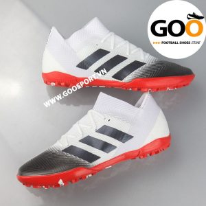 Adidas Nemeziz 18.3 TF trắng mũi đen