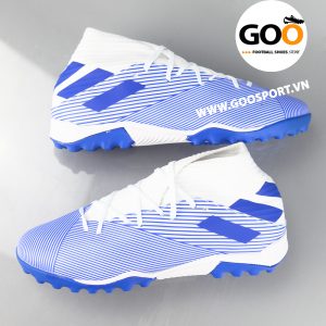 Adidas Nemeziz TF 19.3 xanh dương trắng