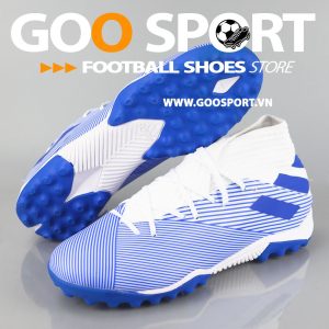 Adidas Nemeziz TF 19.3 xanh dương trắng