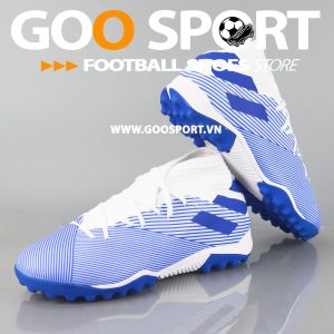 Adidas Nemeziz TF 19.3 xanh dương trắng