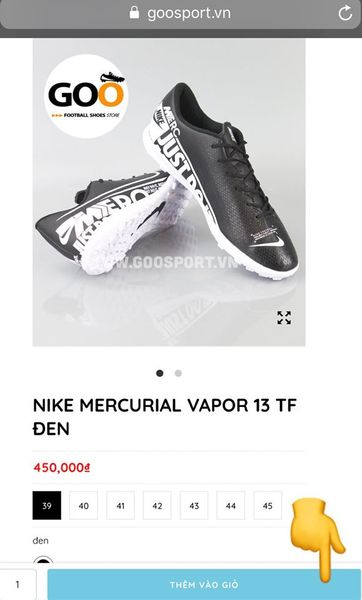 nike mercurial vapor 13