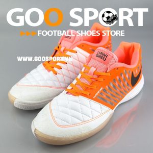 Nike Lunar Gato 2 IC trắng cam