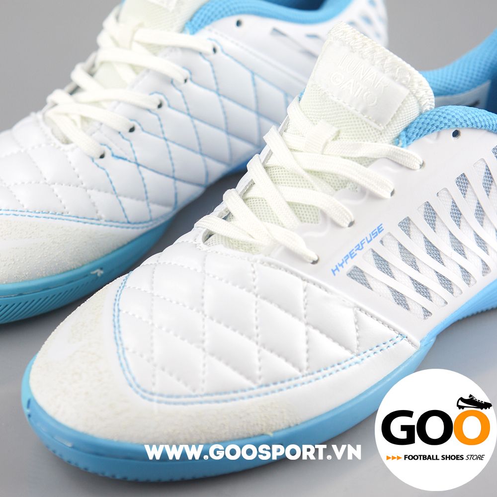 Nike Lunar Gato 2 IC trắng xanh ngọc