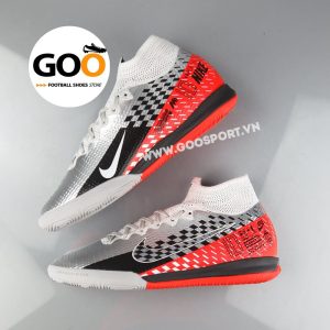 Nike Mercurial Superfly 7 IC xám đen đỏ